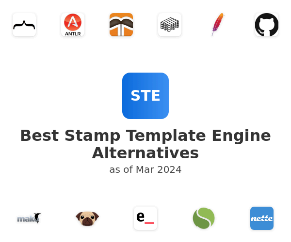 Best Stamp Template Engine Alternatives