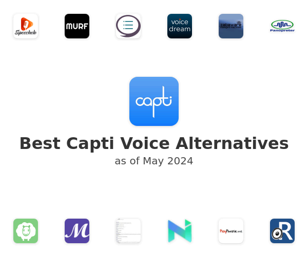 Best Capti Voice Alternatives