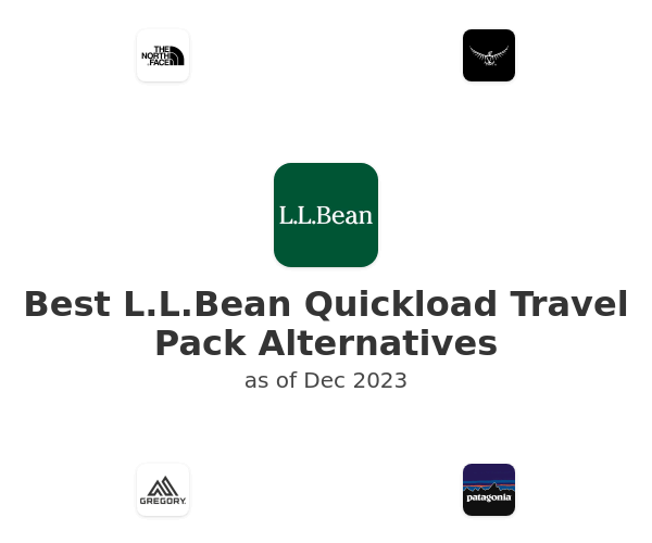 Best L.L.Bean Quickload Travel Pack Alternatives