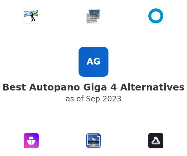 Best Autopano Giga 4 Alternatives
