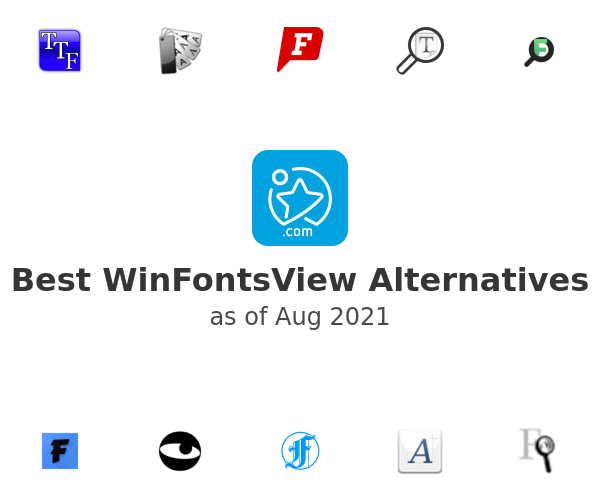 Best WinFontsView Alternatives