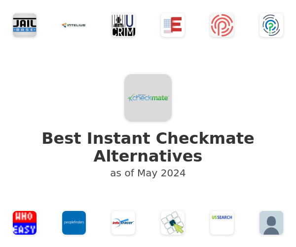 Best Instant Checkmate Alternatives