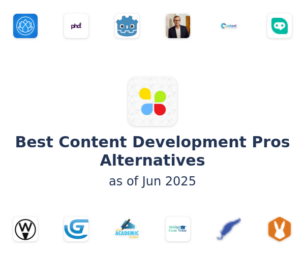 Best Content Development Pros Alternatives