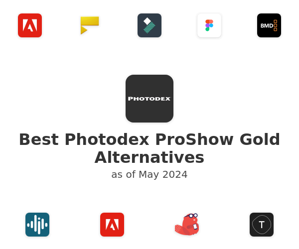 Best Photodex ProShow Gold Alternatives