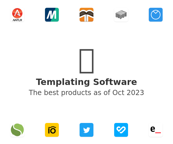 The best Templating products