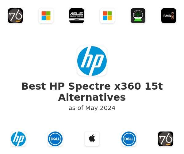Best HP Spectre x360 15t Alternatives