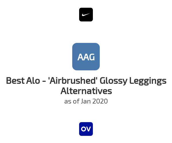 Best Alo - 'Airbrushed' Glossy Leggings Alternatives