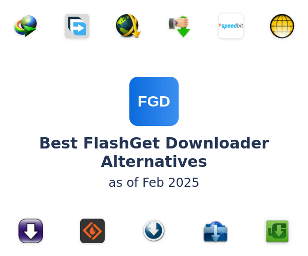 Best FlashGet Downloader Alternatives