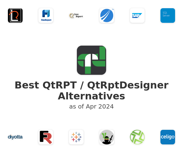 Best QtRPT / QtRptDesigner Alternatives