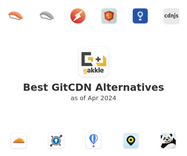 Best GitCDN Alternatives
