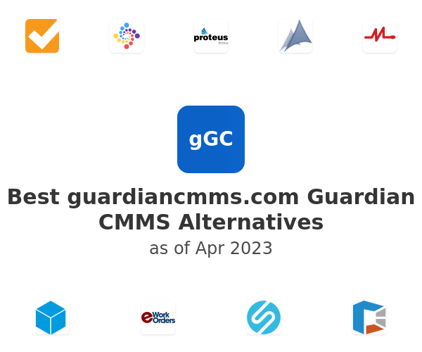 Best guardiancmms.com Guardian CMMS Alternatives