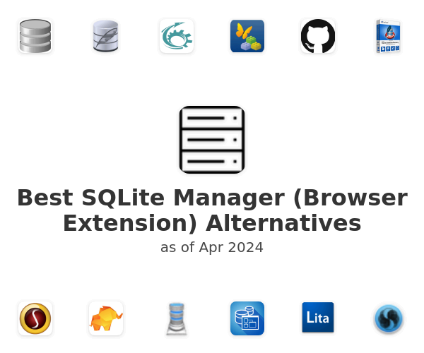 Best SQLite Manager (Browser Extension) Alternatives