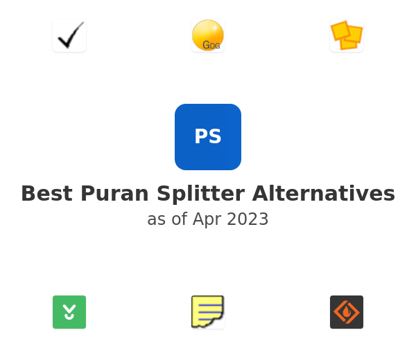 Best Puran Splitter Alternatives