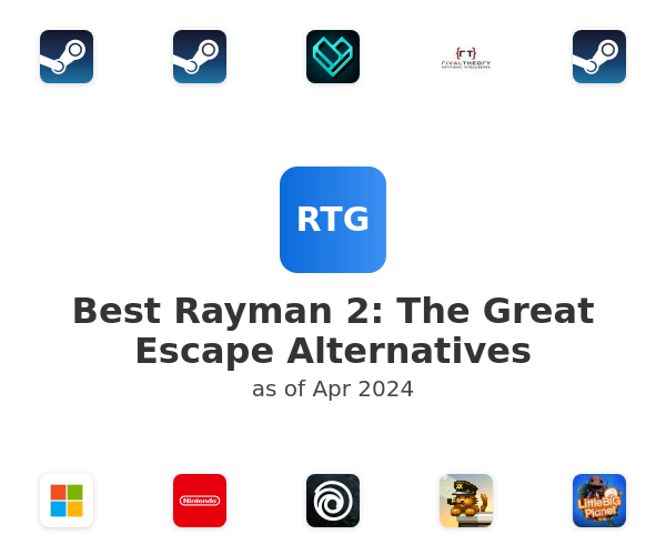 Best Rayman 2: The Great Escape Alternatives