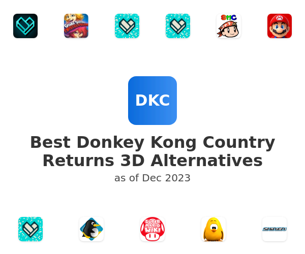 Best Donkey Kong Country Returns 3D Alternatives