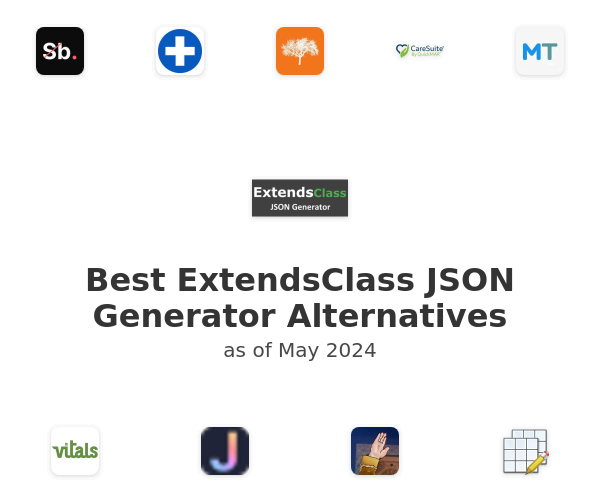 Best ExtendsClass JSON Generator Alternatives