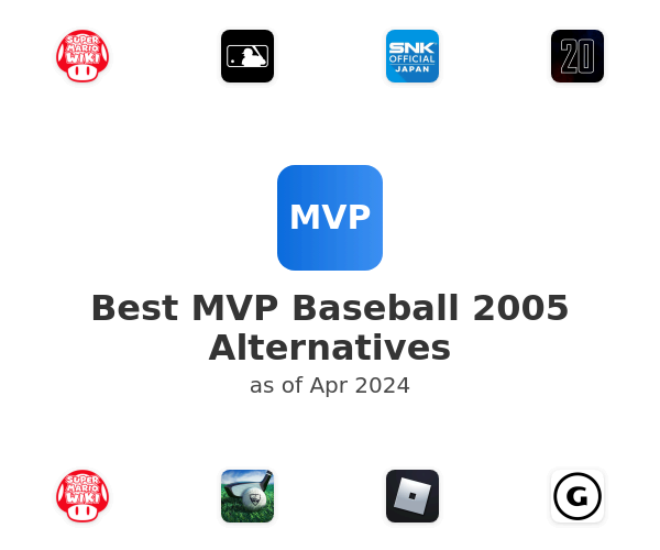 Best MVP Baseball 2005 Alternatives