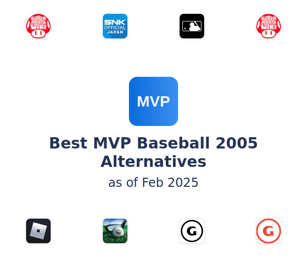 Best MVP Baseball 2005 Alternatives