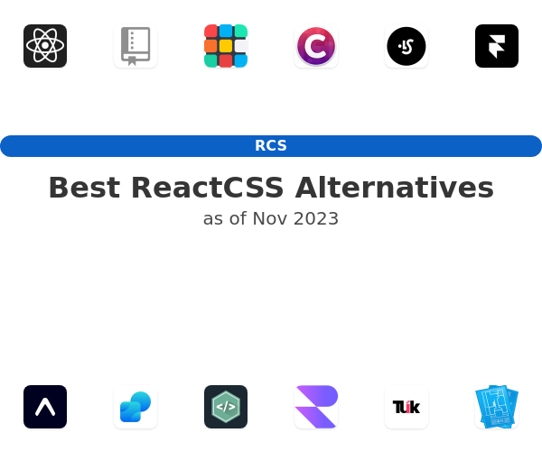 Best ReactCSS Alternatives