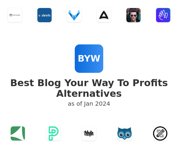 Best Blog Your Way To Profits Alternatives