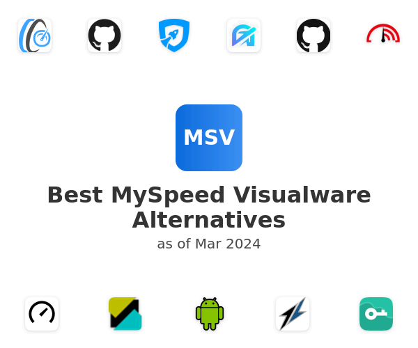Best MySpeed Visualware Alternatives