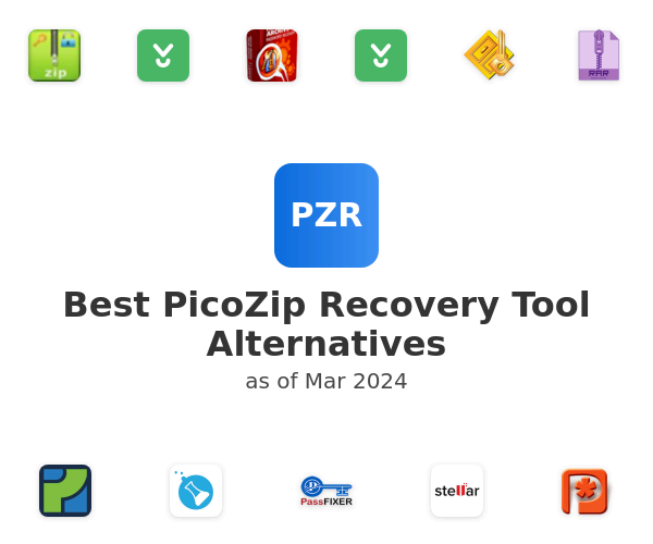 Best PicoZip Recovery Tool Alternatives