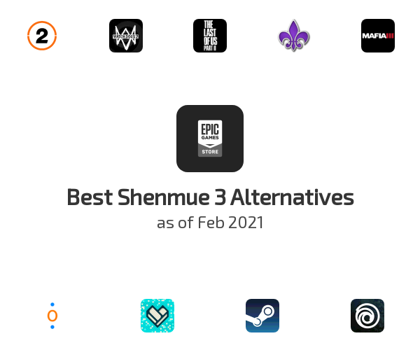 Best Shenmue 3 Alternatives