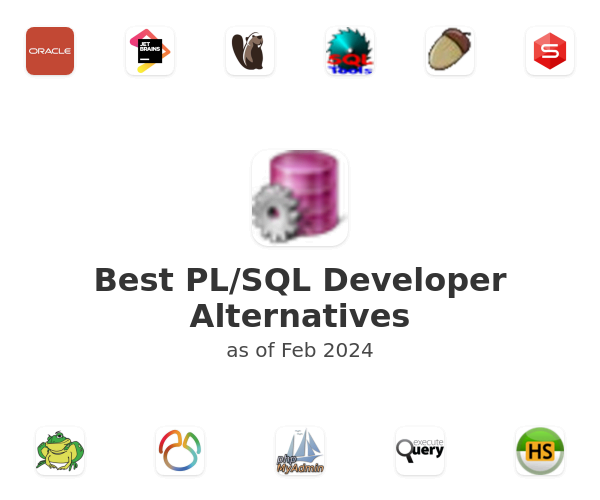 Best PL/SQL Developer Alternatives