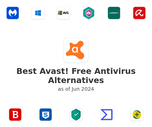 Best Avast! Free Antivirus Alternatives