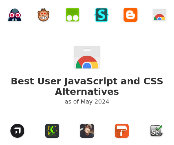 Best User JavaScript and CSS Alternatives