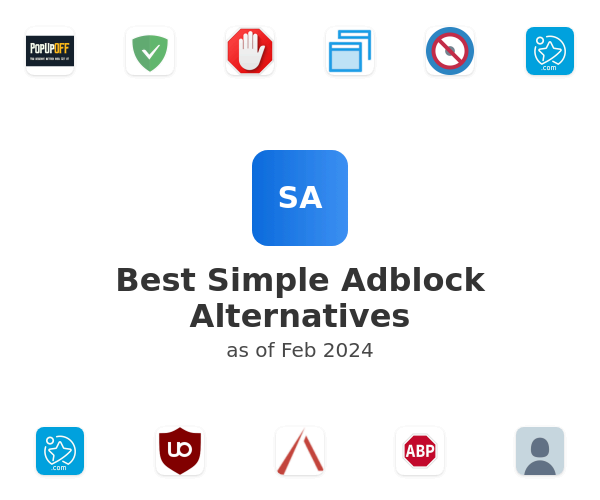 Best Simple Adblock Alternatives