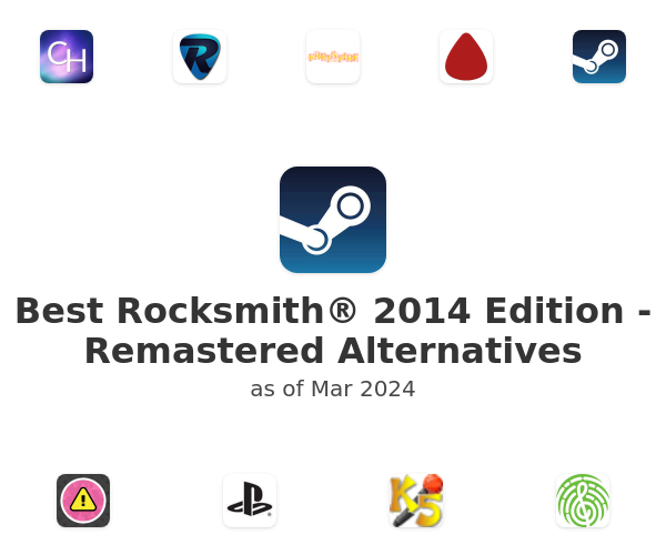 Best Rocksmith® 2014 Edition - Remastered Alternatives