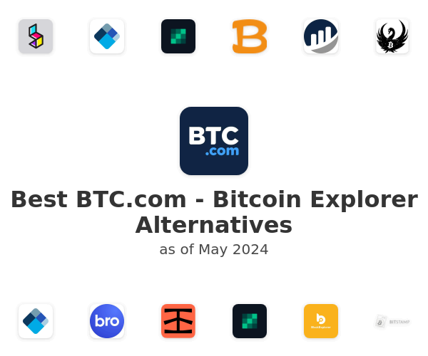 Best BTC.com - Bitcoin Explorer Alternatives
