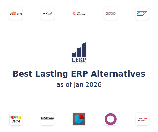 Best Lasting ERP Alternatives