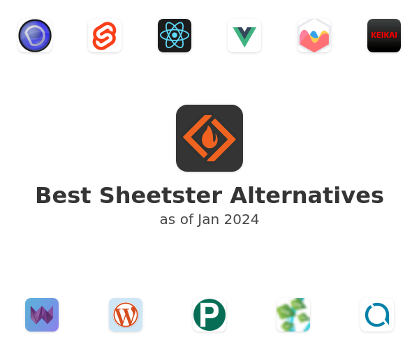 Best Sheetster Alternatives