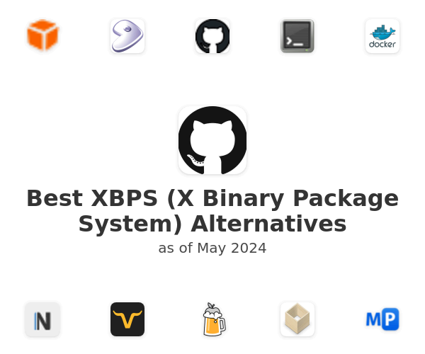 Best XBPS (X Binary Package System) Alternatives
