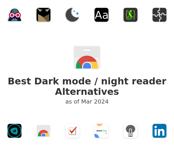 Best Dark mode / night reader Alternatives