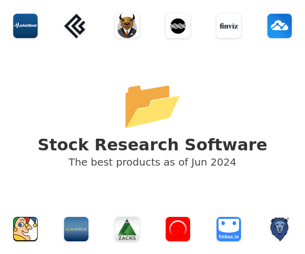 The best Stock Research products