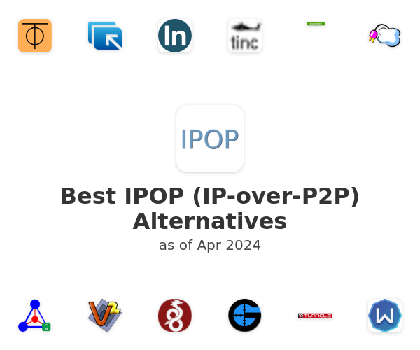 Best IPOP (IP-over-P2P) Alternatives