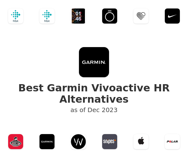 Best Garmin Vivoactive HR Alternatives