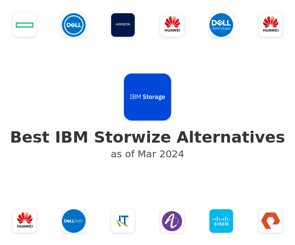 Best IBM Storwize Alternatives