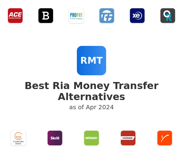 Best Ria Money Transfer Alternatives