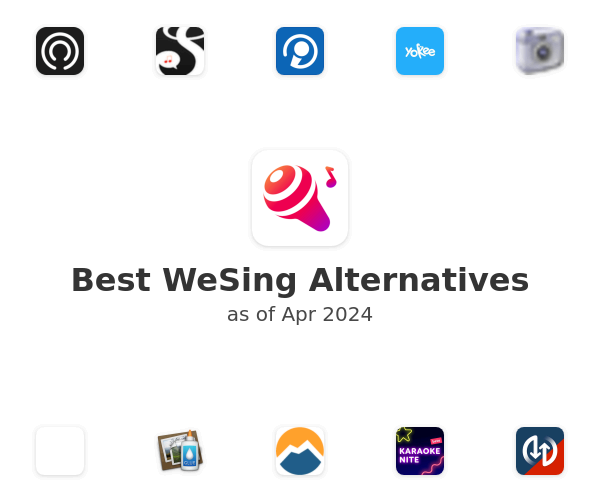 Best WeSing Alternatives