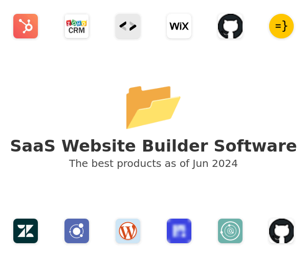 The best SaaS Website Builder products