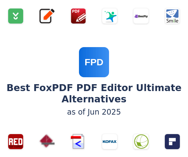 Best FoxPDF PDF Editor Ultimate Alternatives