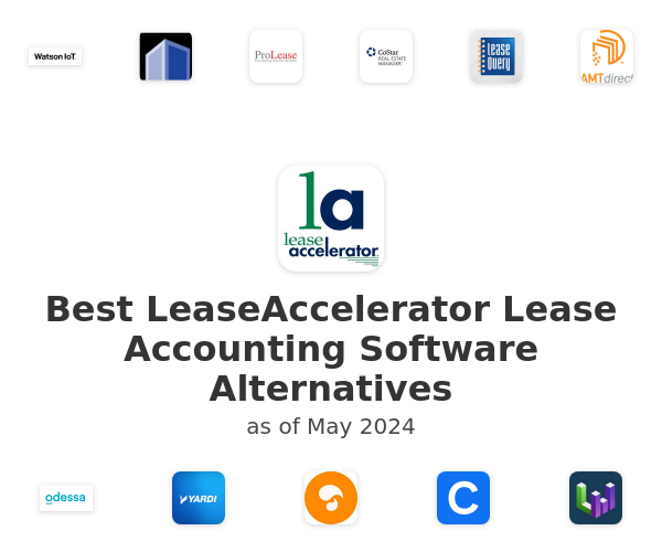 Best LeaseAccelerator Lease Accounting Software Alternatives