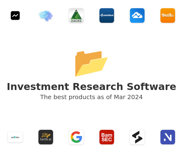 The best Investment Research products