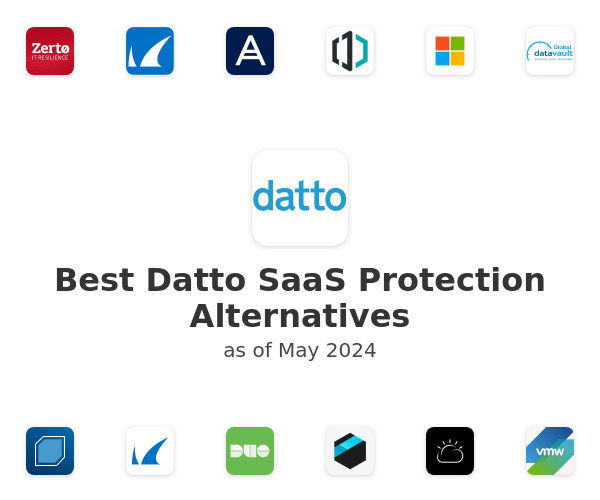 Best Datto SaaS Protection Alternatives