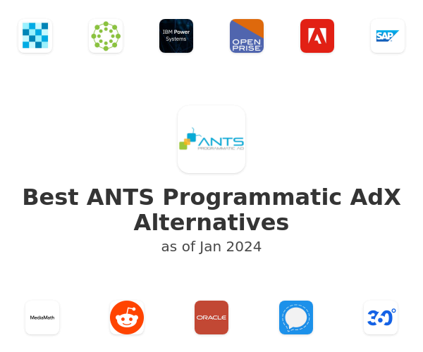 Best ANTS Programmatic AdX Alternatives