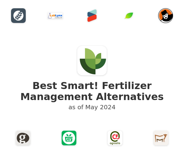 Best Smart! Fertilizer Management Alternatives
